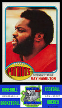 Load image into Gallery viewer, 1976 Topps #47 Ray Hamilton VG+