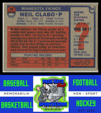 Load image into Gallery viewer, 1976 Topps #46 Neil Clabo VG+