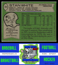 Load image into Gallery viewer, 1978 Topps #49 Stan White VG+