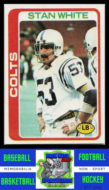 1978 Topps #49 Stan White VG+