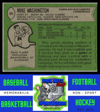 Load image into Gallery viewer, 1978 Topps #48 Mike Washington VG+