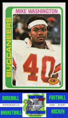 1978 Topps #48 Mike Washington VG+