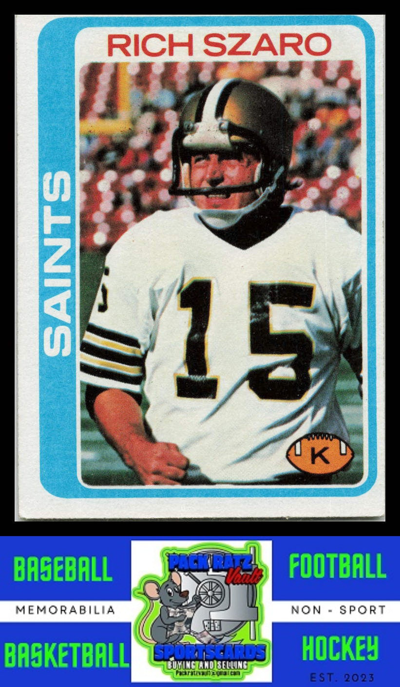 1978 Topps #47 Rich Szaro VG+