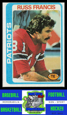 1978 Topps #95 Russ Francis VG+