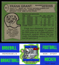 Load image into Gallery viewer, 1978 Topps #91 Frank Grant VG+