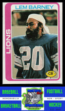 Load image into Gallery viewer, 1978 Topps #82 Lem Barney VG+