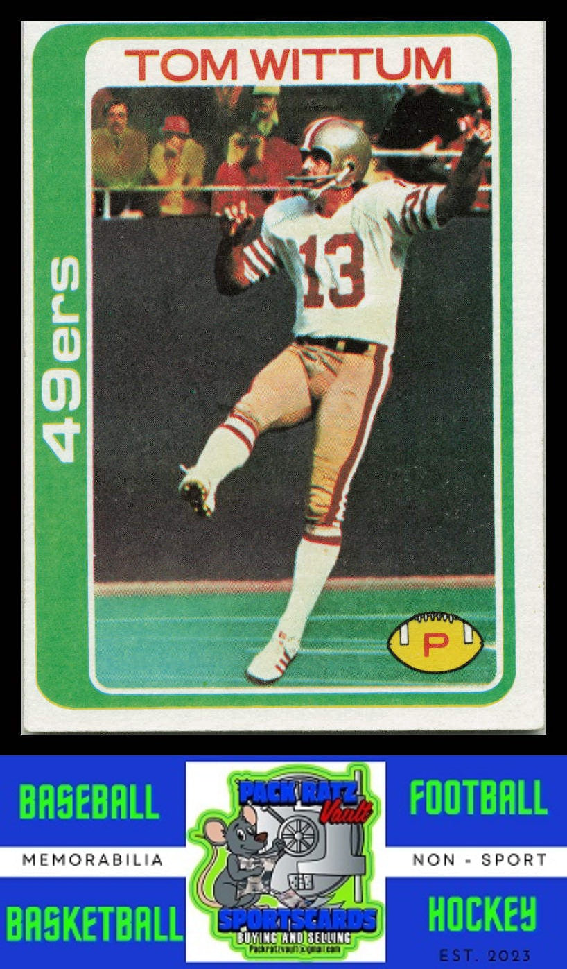 1978 Topps #77 Tom Wittum VG+