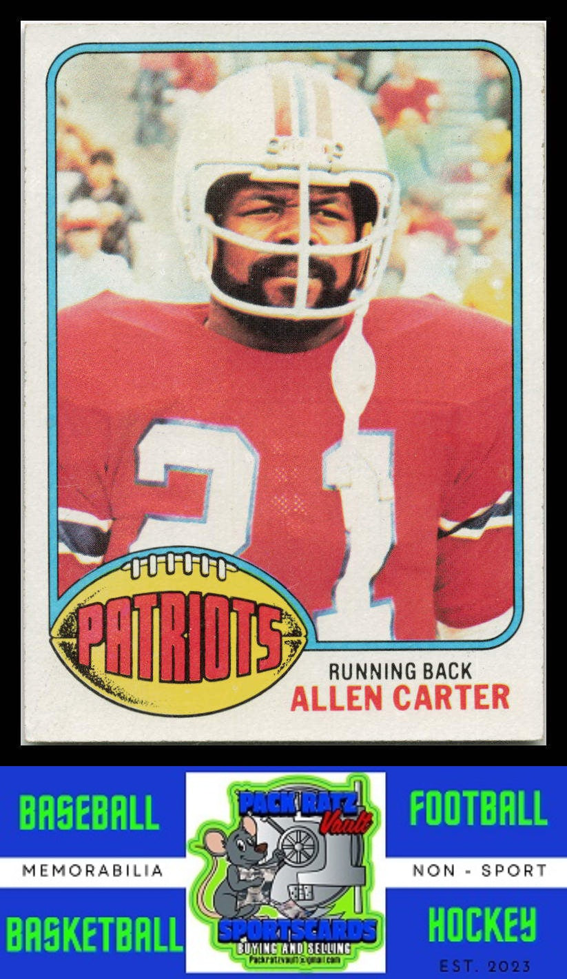 1976 Topps #166 Allen Carter VG+