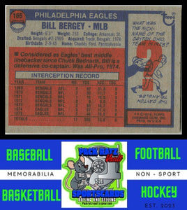 1976 Topps #165 Bill Bergey VG+