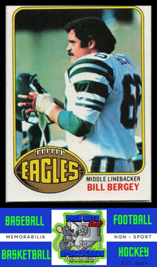 1976 Topps #165 Bill Bergey VG+