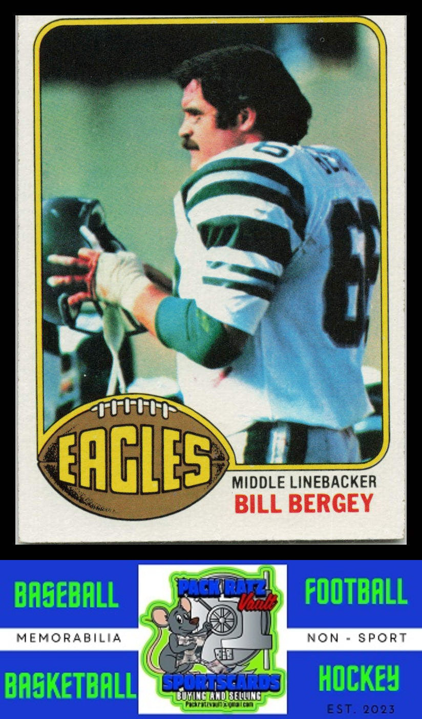 1976 Topps #165 Bill Bergey VG+