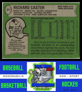 1978 Topps #21 Richard Caster VG+