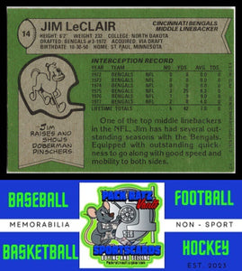 1978 Topps #14 Jim LeClair VG+