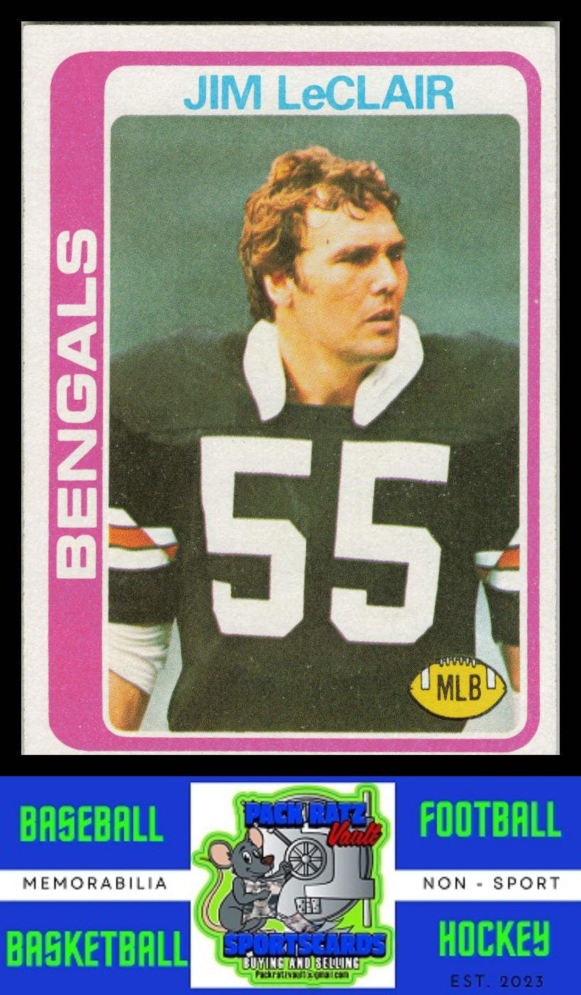 1978 Topps #14 Jim LeClair VG+