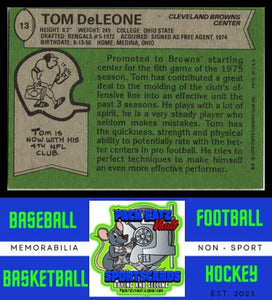 1978 Topps #13 Tom DeLeone VG+