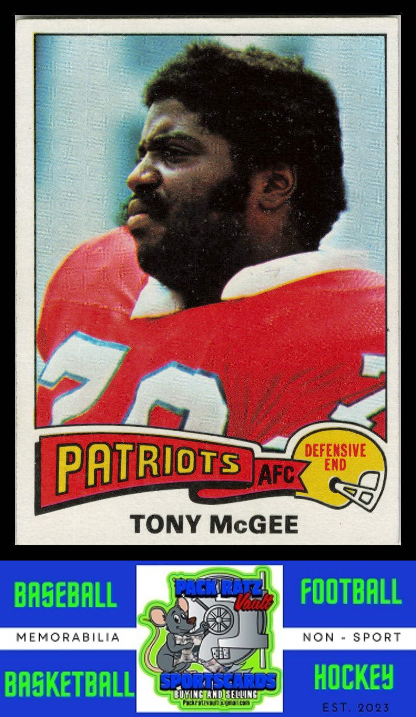 1975 Topps #41 Tony Mcgee VG+