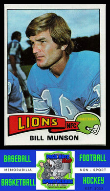 1975 Topps #172 Bill Munson VG+