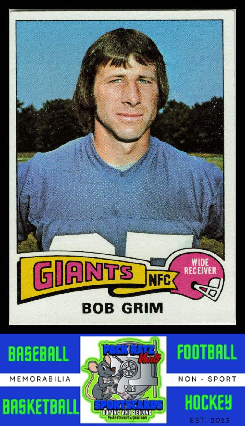 1975 Topps #173 Bob Grim VG+