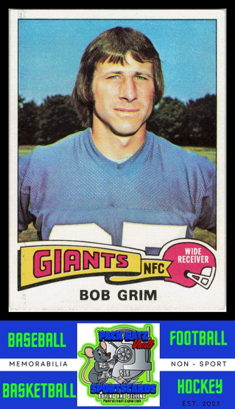 1975 Topps #173 Bob Grim VG+