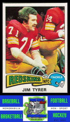 1975 Topps #179 Jim Tyrer VG+