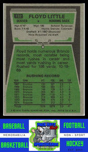 1975 Topps #132 Floyd Little VG+