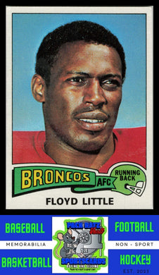 1975 Topps #132 Floyd Little VG+