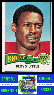 1975 Topps #132 Floyd Little VG+