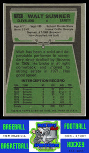 1975 Topps #137 Walt Sumner VG+