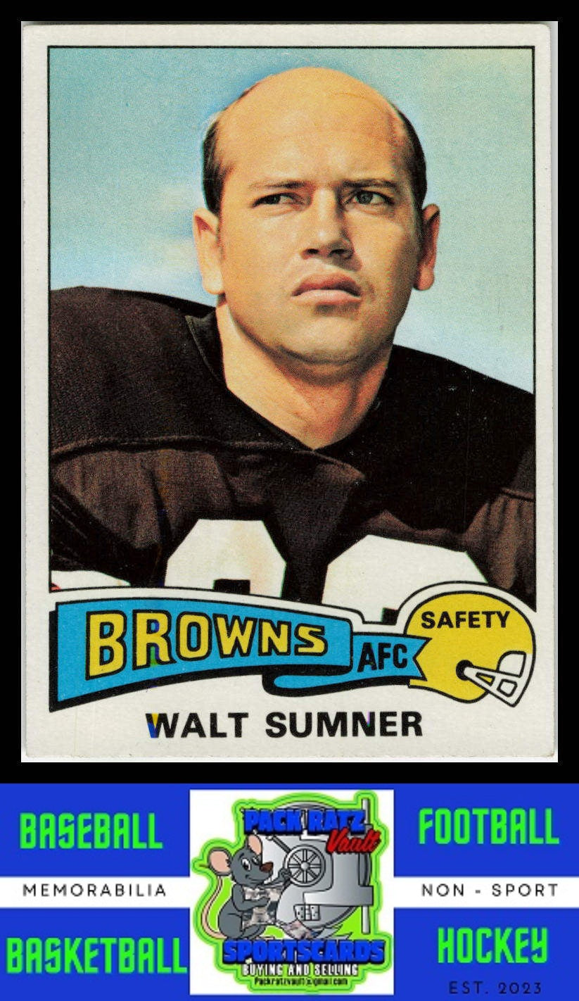 1975 Topps #137 Walt Sumner VG+