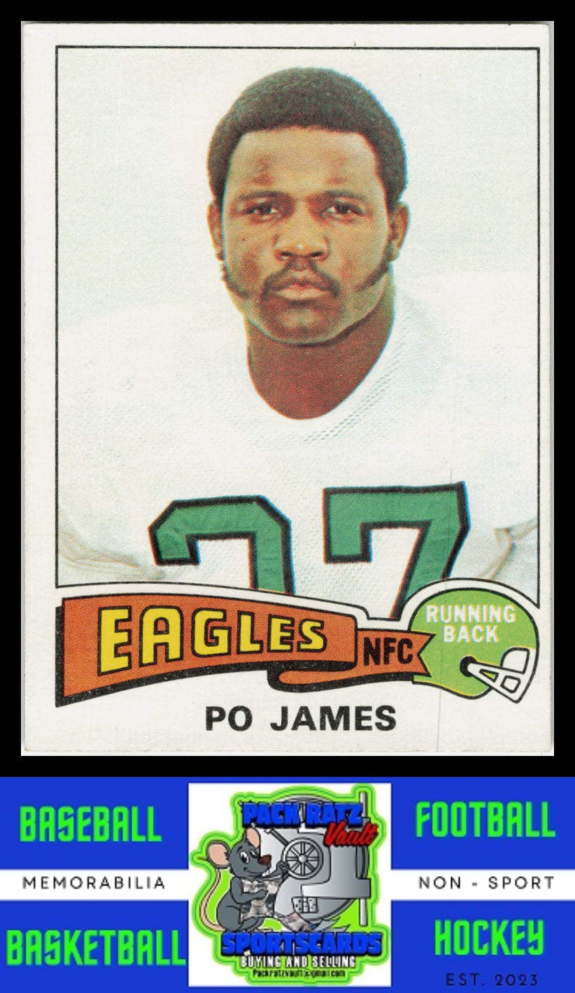 1975 Topps #136 Po James VG+