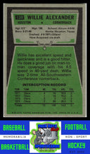 Load image into Gallery viewer, 1975 Topps #139 Willie Alexander VG+