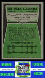 1975 Topps #139 Willie Alexander VG+