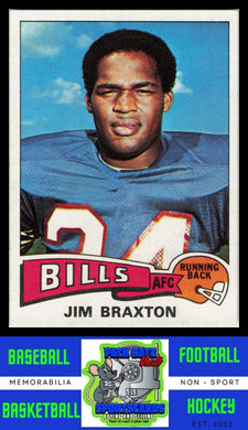 1975 Topps #142 Jim Braxton VG+