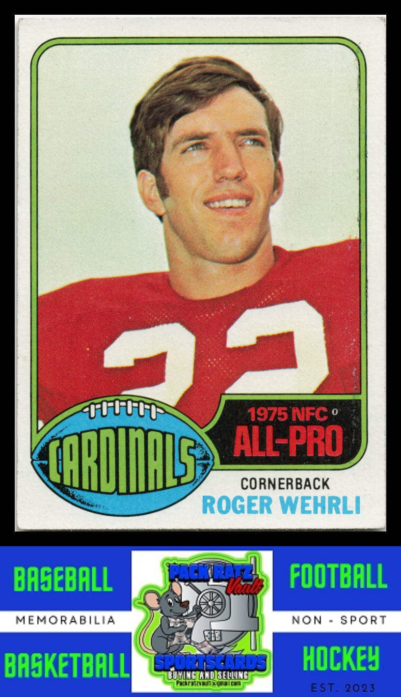 1976 Topps #90 Roger Wehrli VG+