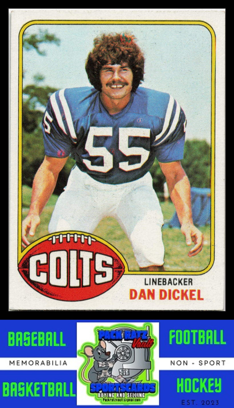 1976 Topps #92 Dan Dickel VG+