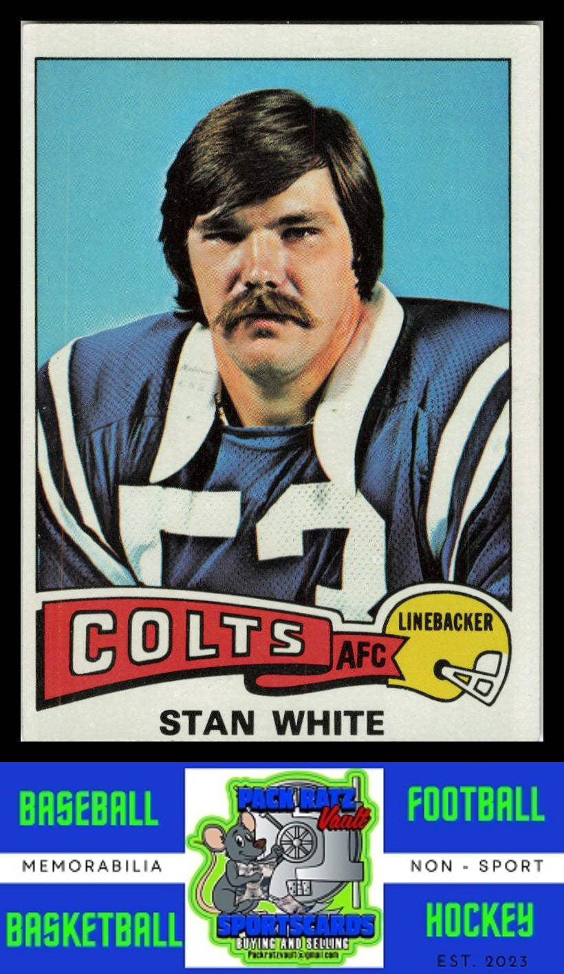 1975 Topps #144 Stan White VG+