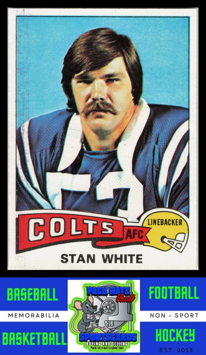 1975 Topps #144 Stan White VG+