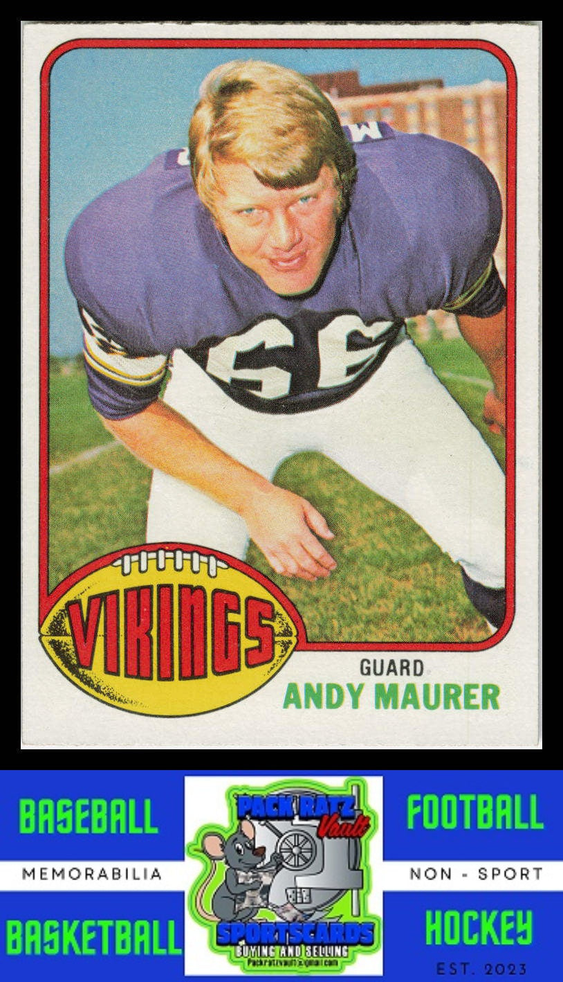 1976 Topps #309 Andy Maurer VG+