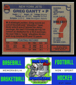 1976 Topps #267 Greg Gantt VG+