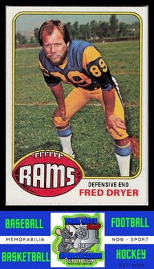 1976 Topps #252 Fred Dryer VG+