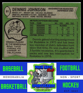 1978 Topps #31 Dennis Johnson VG+