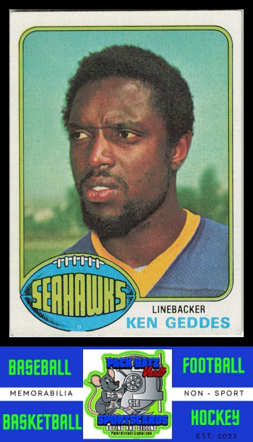 1976 Topps #96 Ken Geddes VG+