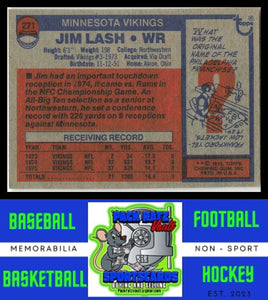 1976 Topps #271 Jim Lash VG+