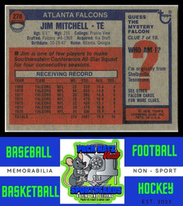 1976 Topps #276 Jim Mitchell VG+