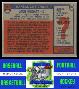 1976 Topps #277 Jack Rudnay VG+