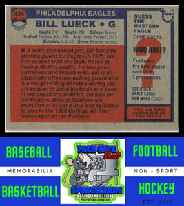 1976 Topps #439 Bill Lueck VG+