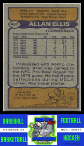 1979 Topps #497 Allen Ellis VG+