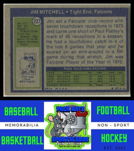 1972 Topps #227 Jim Mitchell VG+