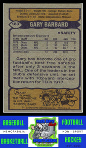 1979 Topps #183 Gary Barbaro VG+