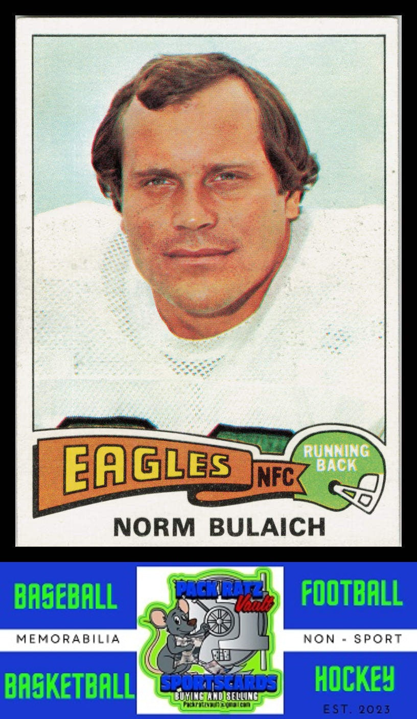 1975 Topps #108 Norm Bulaich VG+